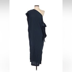 Iris Silk asymmetric dress - XS. NWT